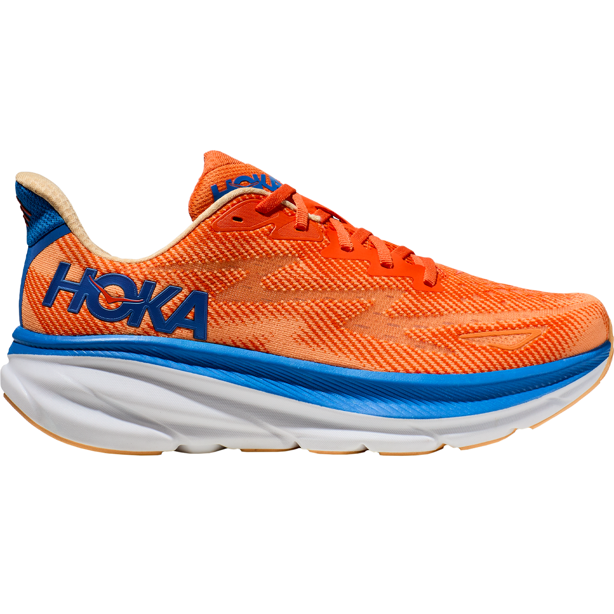 Men's Clifton 9 Wide - VOIM-Vibrant Orange/Impala