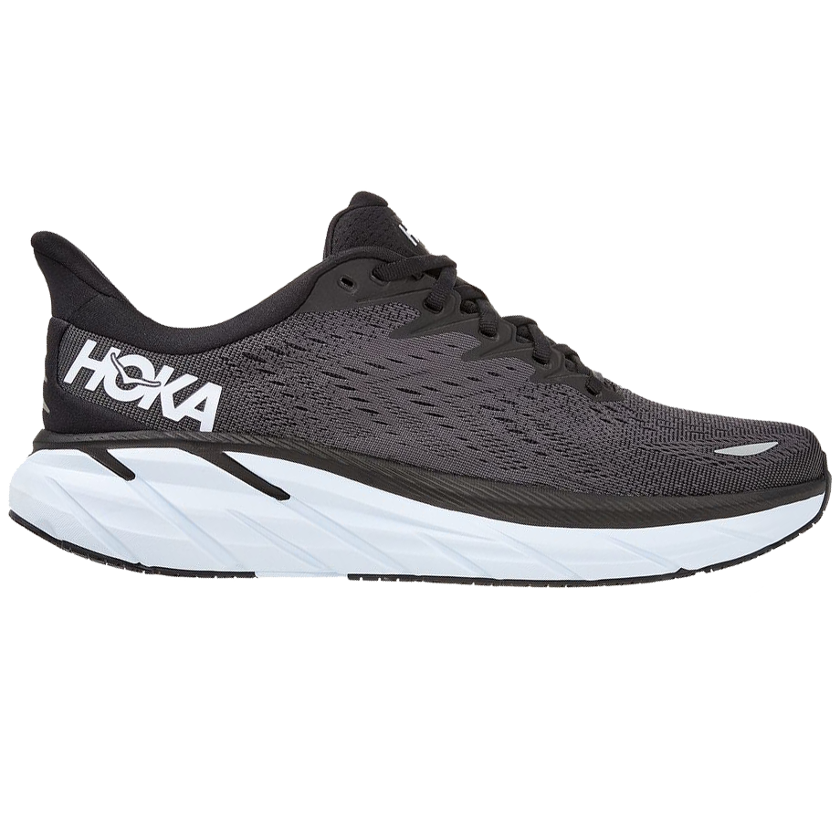 Men's Clifton 8 - BWHT-Black/White