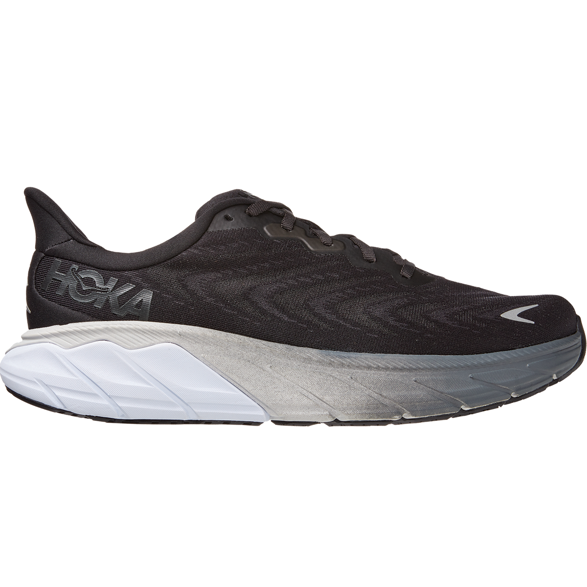 Men's Arahi 6 Wide - BWHT-Black/White